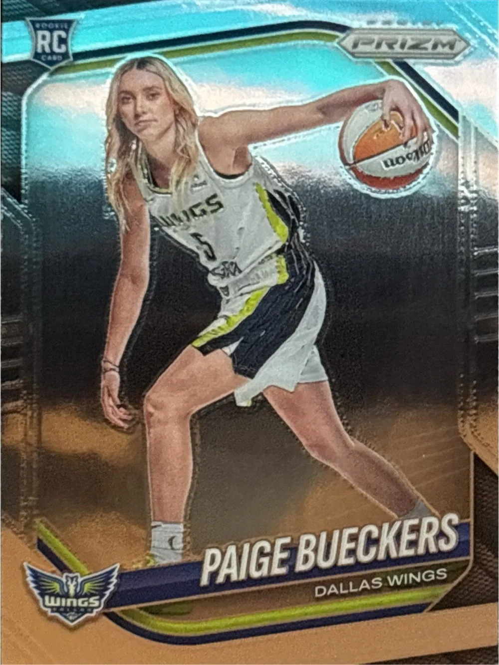 Panini Prizm Paige Bueckers Dallas Wings Rookie Basketball Card